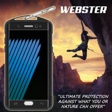 Load image into Gallery viewer, Coque étanche pour Galaxy Note FE, série WEBSTER de Punkcase, noire | Coque de protection robuste
