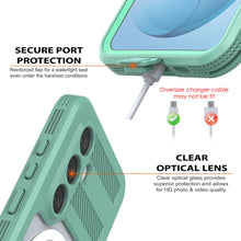 Load image into Gallery viewer, Coque étanche pour Galaxy S26+ Plus [Série Alpine 2.0] [Slim Fit] [Certifié IP68] [Antichoc] [Sarcelle]

