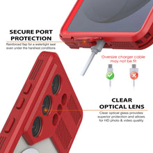 Load image into Gallery viewer, Coque ultra étanche pour Galaxy S26 [Série Alpine 2.0] [Slim Fit] [Certifié IP68] [Antichoc] [Rouge]
