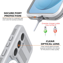 Load image into Gallery viewer, Coque étanche pour Galaxy S26 [Série Alpine 2.0] [Slim Fit] [Certifié IP68] [Antichoc] [Blanc]
