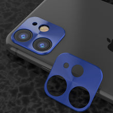 Load image into Gallery viewer, Punkcase iPhone 11 Camera Protector Ring [Blue] (Color in image: Black)
