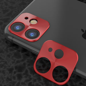 Punkcase iPhone 11 Camera Protector Ring [Red] (Color in image: Blue)