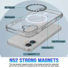Charger l'image dans la galerie, Punkcase iPhone 17 Magnetic Wireless Charging Case [Clearmag Series] [Clear]
