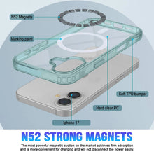 Charger l'image dans la galerie, Punkcase iPhone 17 Magnetic Wireless Charging Case [Clearmag Series] [Teal]
