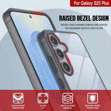 Load image into Gallery viewer, Coque Galaxy S25 Plus [Série Acrylique Transparente] [Antidérapante] Pour Galaxy S25 Plus [Noir]
