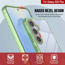 Load image into Gallery viewer, Coque Galaxy S25 Plus [Série Acrylique Transparente] [Antidérapante] Pour Galaxy S25 Plus [Vert]
