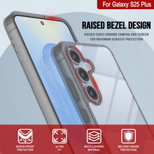 Load image into Gallery viewer, Coque Galaxy S25 Plus [Série Acrylique Transparente] [Antidérapante] Pour Galaxy S25 Plus [Gris]
