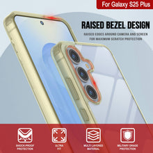 Load image into Gallery viewer, Coque Galaxy S25 Plus [Série Acrylique Transparente] [Antidérapante] Pour Galaxy S25 Plus [Jaune]
