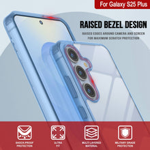 Load image into Gallery viewer, Coque Galaxy S25 Plus [Série Acrylique Transparente] [Antidérapante] Pour Galaxy S25 Plus [Bleu]
