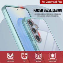 Load image into Gallery viewer, Coque Galaxy S25 Plus [Série Acrylique Transparente] [Antidérapante] Pour Galaxy S25 Plus [Sarcelle]
