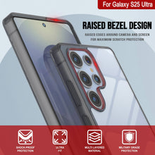 Load image into Gallery viewer, Coque Galaxy S25 Ultra [Série Acrylique Transparente] [Antidérapante] Pour Galaxy S25 Ultra [Noir]
