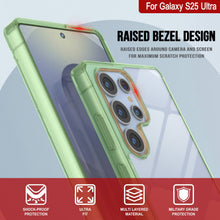 Charger l'image dans la galerie, Coque Galaxy S25 Ultra [Série Acrylique Transparente] [Antidérapante] Pour Galaxy S25 Ultra [Vert]
