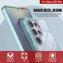 Load image into Gallery viewer, Coque Galaxy S25 Ultra [Série Acrylique Transparente] [Antidérapante] Pour Galaxy S25 Ultra [Sarcelle]
