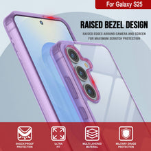 Load image into Gallery viewer, Coque Galaxy S25 [Série Acrylique Transparente] [Antidérapante] Pour Galaxy S25 [Violet]
