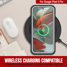 Charger l&#39;image dans la galerie, Google Pixel 9 Pro étanche propice, punkcase [série Extreme] Couverture d&#39;armure avec protecteur d&#39;écran intégré [blanc]
