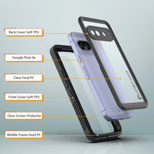 Load image into Gallery viewer, Case d&#39;étanchéité Google Pixel 9A, couvercle d&#39;armure Punkcase [série Extreme avec protecteur d&#39;écran intégré [noir]
