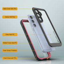 Load image into Gallery viewer, Coque étanche/antichoc pour Galaxy S25+ Plus [Série Extreme] avec protection d'écran [Rose]
