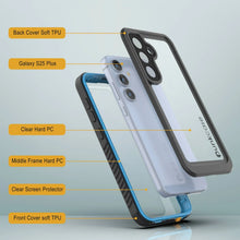 Load image into Gallery viewer, Coque étanche/résistante aux chocs pour Galaxy S25+ Plus [Série Extreme] avec protection d'écran [Bleu marine]
