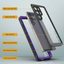 Load image into Gallery viewer, Coque étanche/résistante aux chocs pour Galaxy S25 Ultra [Série Extreme] avec protection d'écran [Violet]
