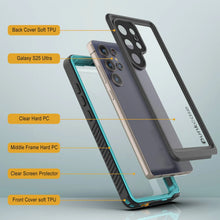 Load image into Gallery viewer, Étui résistant à l'eau et aux chocs pour Galaxy S25 Ultra [Série Extreme] avec protection d'écran [Sarcelle]
