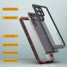 Load image into Gallery viewer, Coque étanche/antichoc pour Galaxy S25 Ultra [Série Extreme] avec protection d'écran [Rose]

