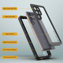 Load image into Gallery viewer, Coque étanche/antichoc pour Galaxy S25 Ultra [Série Extreme] avec protection d'écran [Noir]
