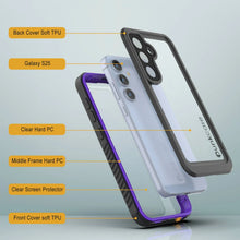 Load image into Gallery viewer, Coque étanche/antichoc pour Galaxy S25 [Série Extreme] avec protection d'écran [Violet]
