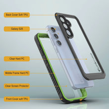 Load image into Gallery viewer, Coque étanche/antichoc pour Galaxy S25 [Série Extreme] avec protection d'écran [Vert clair]
