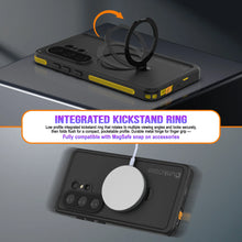 Load image into Gallery viewer, Coque ultra étanche pour Galaxy S26 [Série Kickstud 2.0] Housse de protection IP68 avec protection d'écran et béquille [Jaune]
