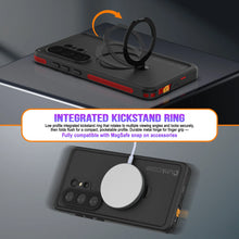 Load image into Gallery viewer, Coque ultra étanche pour Galaxy S26 [Série Kickstud 2.0] Housse de protection IP68 avec protection d'écran et béquille [Rouge]
