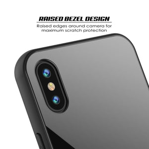 iPhone SE (4.7") Case, Punkcase GlassShield Ultra Thin Protective 9H Full Body Tempered Glass Cover W/ Drop Protection & Non Slip Grip for Apple iPhone 7 / Apple iPhone SE (4.7") (Black) 