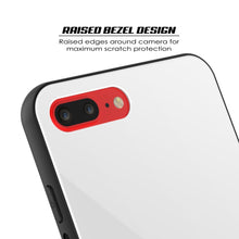 Charger l&#39;image dans la galerie, iPhone 8 PLUS Case, Punkcase GlassShield Ultra Thin Protective 9H Full Body Tempered Glass Cover W/ Drop Protection &amp; Non Slip Grip for Apple iPhone 7 PLUS / Apple iPhone 8 PLUS (White) 
