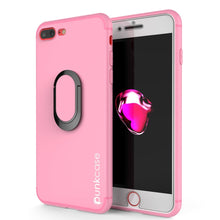 Charger l&#39;image dans la galerie, iPhone 8 PLUS Case, Punkcase Magnetix Protective TPU Cover W/ Kickstand, Tempered Glass Screen Protector [Pink] (Color in image: pink)
