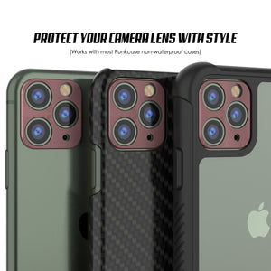 Punkcase iPhone 11 Pro Camera Protector Ring [Rose-Gold] (Color in image: Silver)