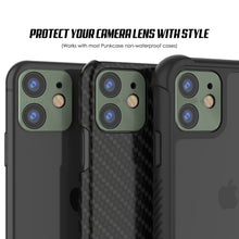 Load image into Gallery viewer, Punkcase iPhone 11 Camera Protector Ring [Green] (Color in image: Silver)
