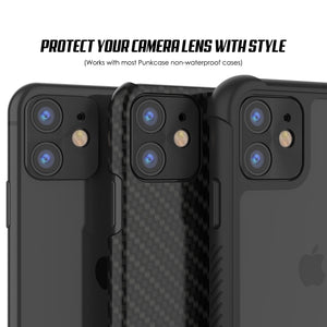 Punkcase iPhone 11 Camera Protector Ring [Black] (Color in image: Gold)