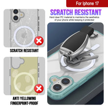 Charger l'image dans la galerie, Punkcase iPhone 17 Magnetic Wireless Charging Case [Clearmag Series] [Teal]
