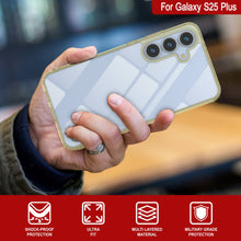 Load image into Gallery viewer, Coque Galaxy S25 Plus [Série Acrylique Transparente] [Antidérapante] Pour Galaxy S25 Plus [Jaune]
