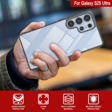 Load image into Gallery viewer, Coque Galaxy S25 Ultra [Série Acrylique Transparente] [Antidérapante] Pour Galaxy S25 Ultra [Noir]
