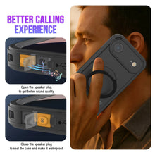 Charger l&#39;image dans la galerie, Coque étanche pour iPhone 17 Air [Série Kickstud 2.0] Housse de protection IP68 avec protecteur d&#39;écran et béquille [Bleu]
