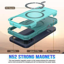 Charger l&#39;image dans la galerie, Punkcase iPhone 17 Pro Case, [Spartan 2.0 Series] Couverture lourde robuste claire avec protecteur d&#39;écran intégré [bleu]
