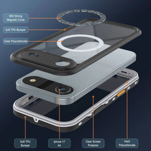 Charger l&#39;image dans la galerie, Étui IP68 imperméable d&#39;iPhone 17, Punkcase [Clear] [série StudStar] [Slim Fit] [Dirtoproof]
