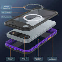 Charger l&#39;image dans la galerie, Étui IP68 imperméable d&#39;iPhone 17, Punkcase [Purple] [série StudStar] [Slim Fit] [Dirtoproof]
