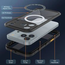 Load image into Gallery viewer, Étui IP68 imperméable iPhone 17 Pro Max, Punkcase [Black] [série StudStar] [Slim Fit]
