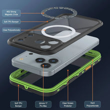 Charger l&#39;image dans la galerie, Étui IP68 imperméable iPhone 17 Pro Max, Punkcase [vert clair] [série StudStar] [Slim Fit] [Dirtoproof]
