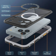 Load image into Gallery viewer, Étui IP68 imperméable iPhone 17 Pro, Punkcase [Clear] [série StudStar] [Slim Fit] [Dirtoproof]
