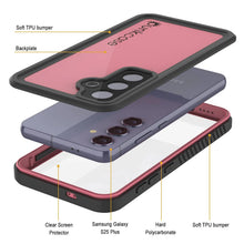 Load image into Gallery viewer, Galaxy S25 + Plus Basage étanche Punkcase Studstar rose mince de 6,7 pieds sous-marine IP68 Choc / neige
