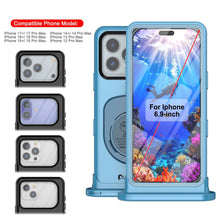 Charger l'image dans la galerie, Punkcase Universal 2.0 Bénéchante de téléphone imperméable pour 6,7–6,9 "[bleu]
