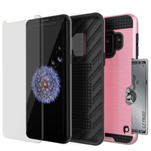 Charger l'image dans la galerie, Galaxy S9 Case, PUNKcase [SLOT Series] [Slim Fit] Dual-Layer Armor Cover w/Integrated Anti-Shock System, Credit Card Slot [Pink] (Color in image: White)
