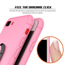 Charger l&#39;image dans la galerie, iPhone 8 PLUS Case, Punkcase Magnetix Protective TPU Cover W/ Kickstand, Tempered Glass Screen Protector [Pink] 
